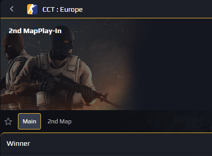 Pin Up Counter-Strike esports markets and match betting
