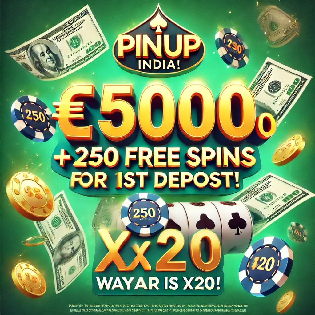 Pin Up promo code PUPCAS500IN activation during registration for Indian users