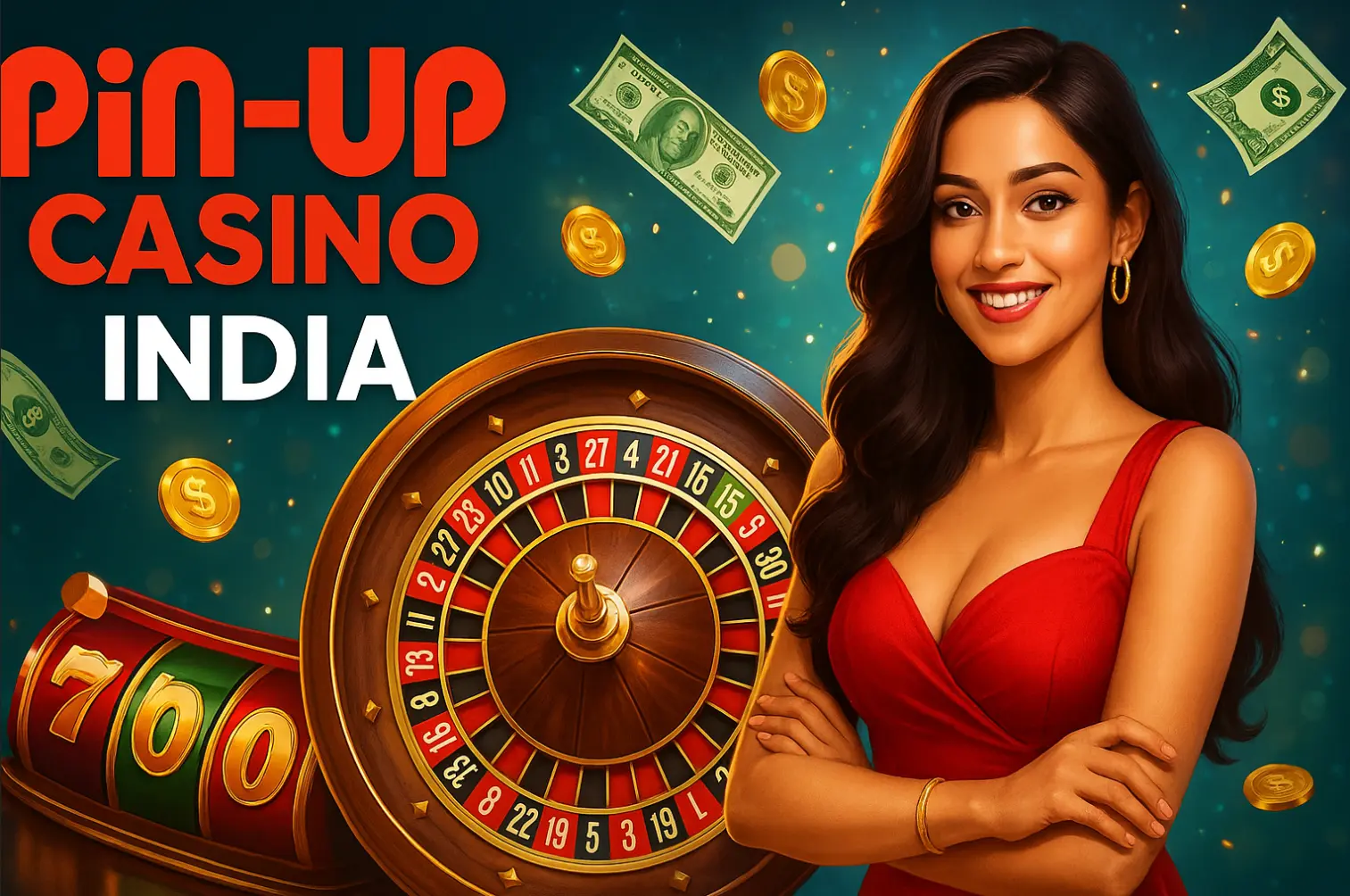 Pin Up slots review visual with classic and modern video slot titles